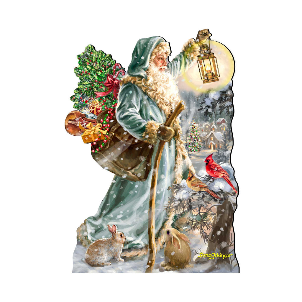 Saint Nicholas Christmas Door Decor