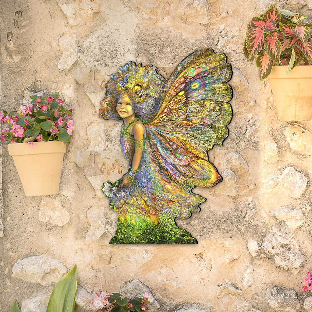 Fairy Holiday Outdoor Yard Sign Josephine Wall