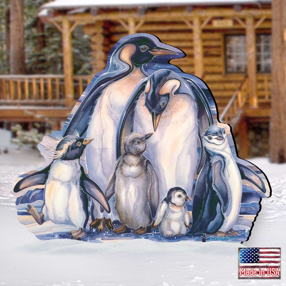 Sno Buddy Like You Wildlife Outdoor Decor