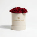 Essence Beige Suede Box | Red Roses