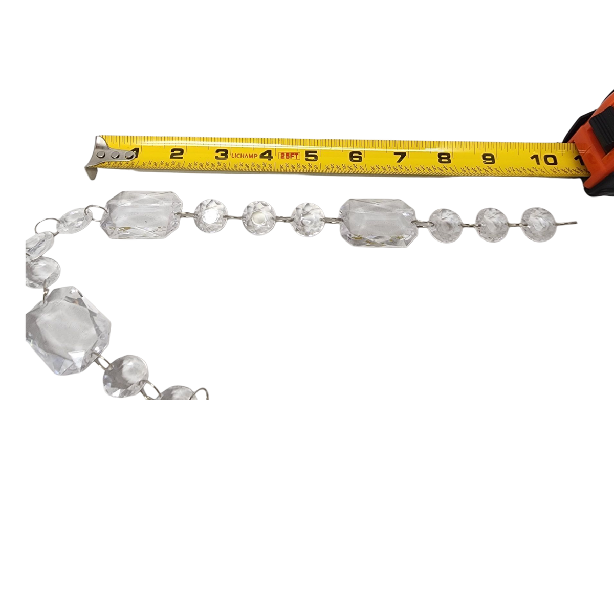 Clear Acrylic Bead Garland - 72"
