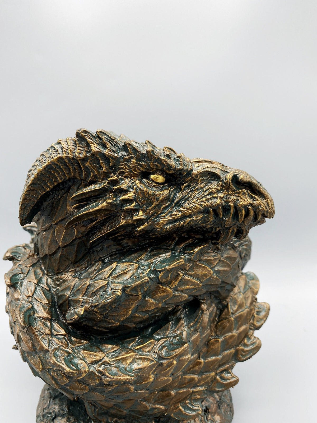 Coiled Dragon Planter | Large Version