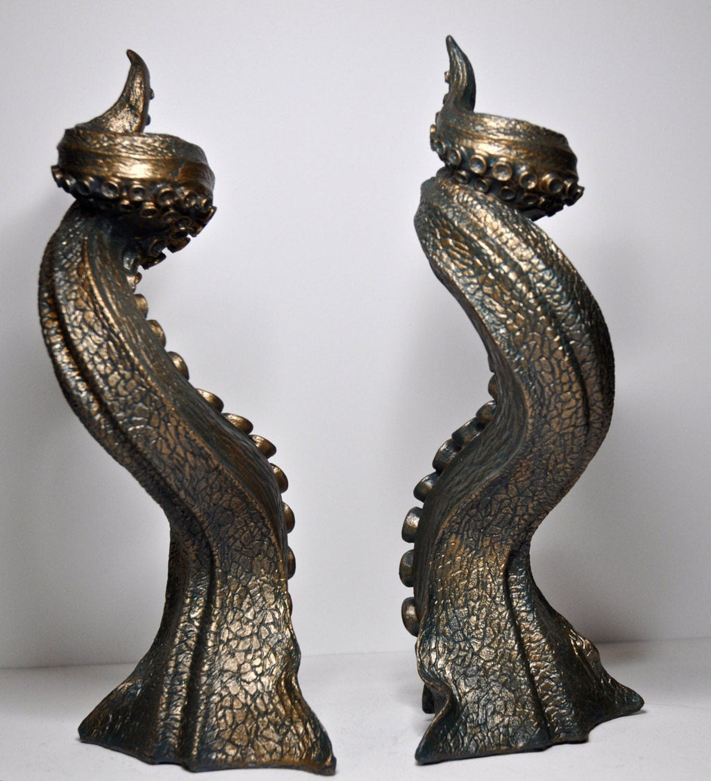 Tentacle Candlestick Holder | Hand Sculpted Resin