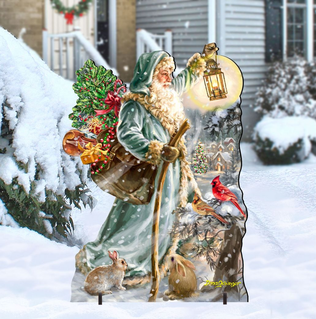 Saint Nicholas Christmas Outdoor Decor