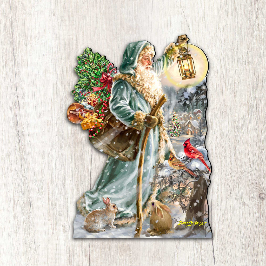 Saint Nicholas Christmas Door Decor