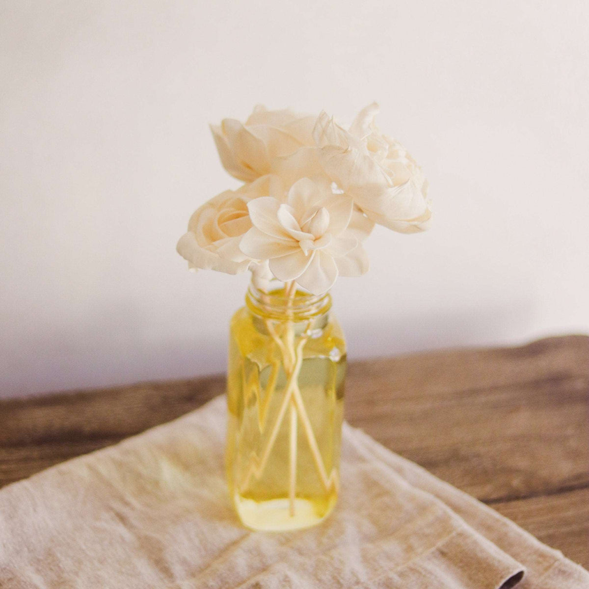 Sunflower Floral Reed Diffuser | Botanical Home Fragrance