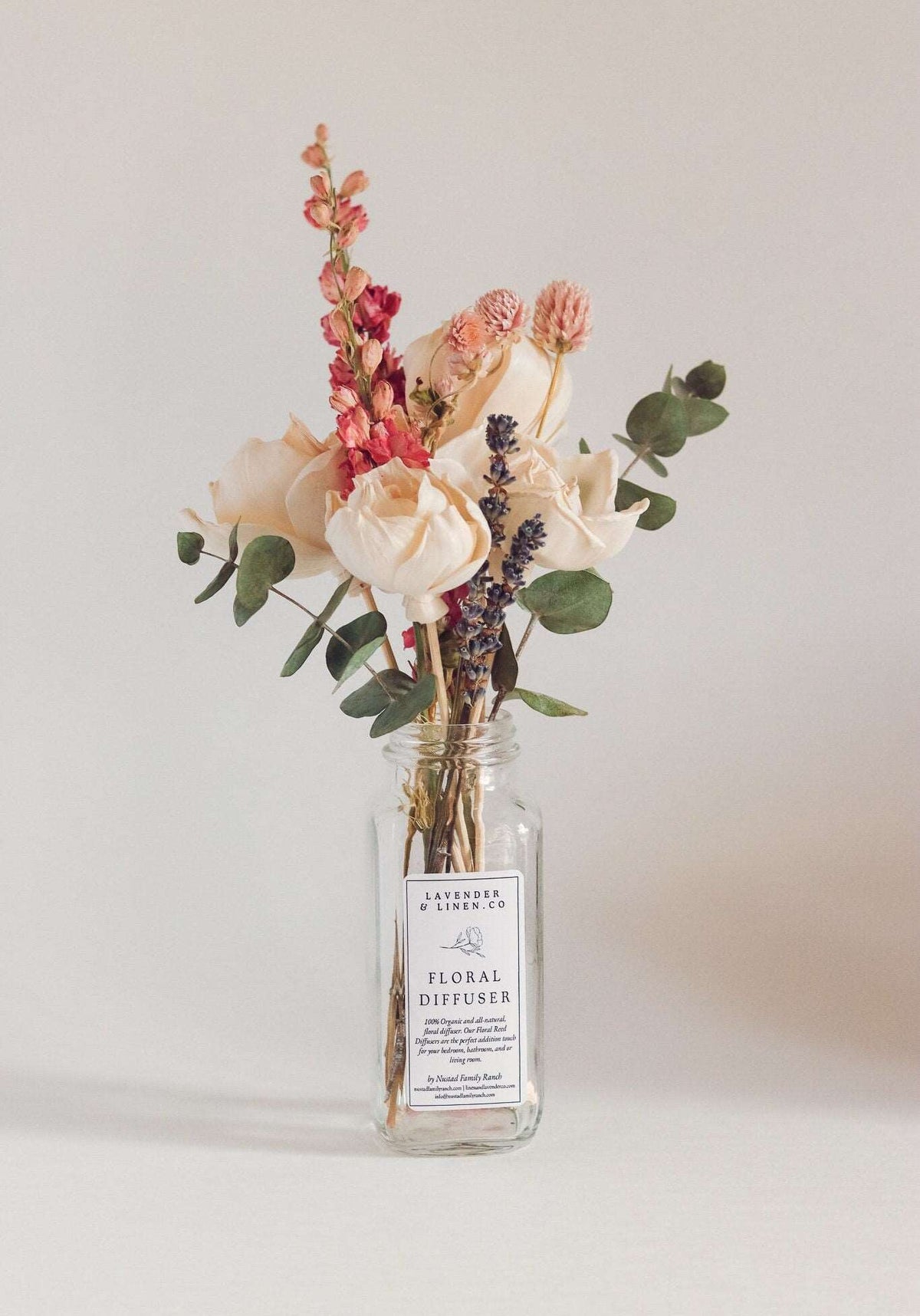 Sunflower Floral Reed Diffuser | Botanical Home Fragrance