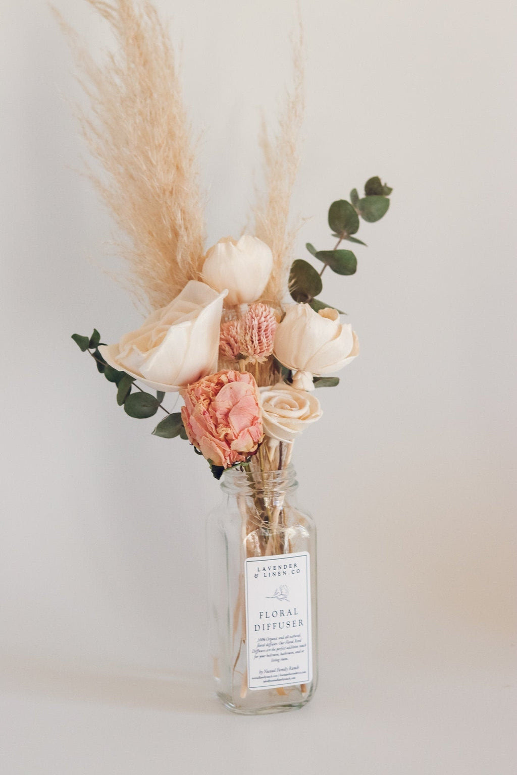 Sunflower Floral Reed Diffuser | Botanical Home Fragrance