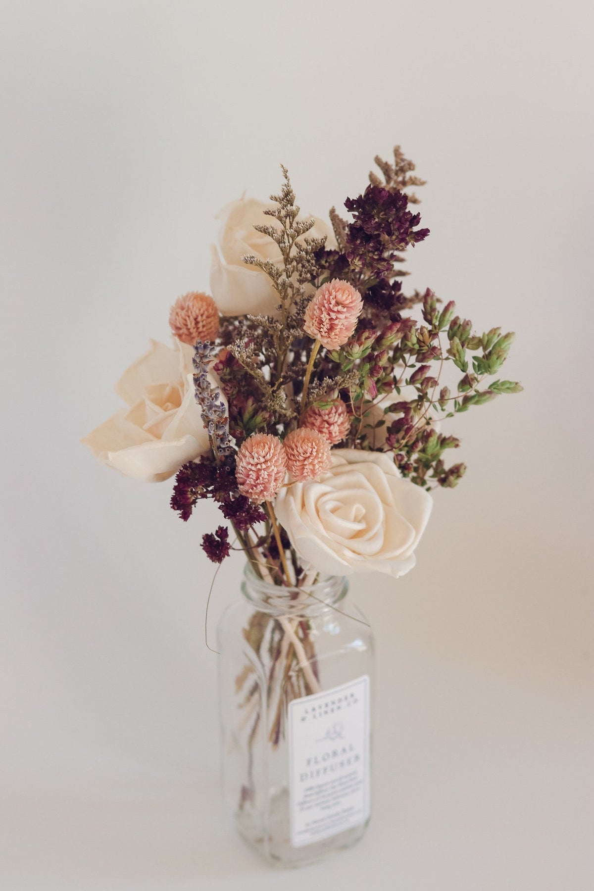 Sunflower Floral Reed Diffuser | Botanical Home Fragrance