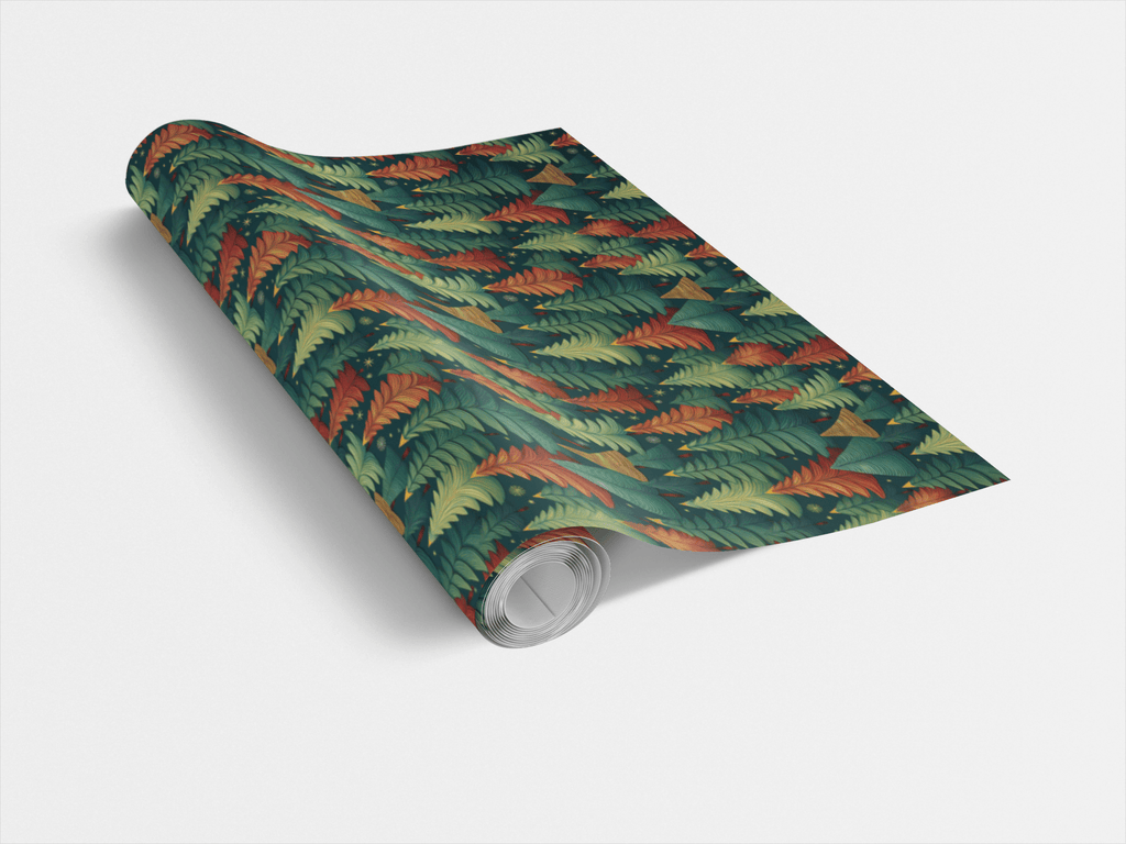 Cozy Forest Christmas Wrapping Paper