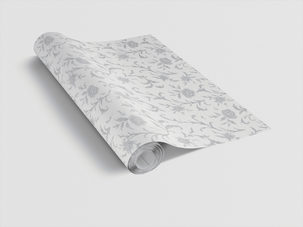 Baroque Blanche Wrapping Paper