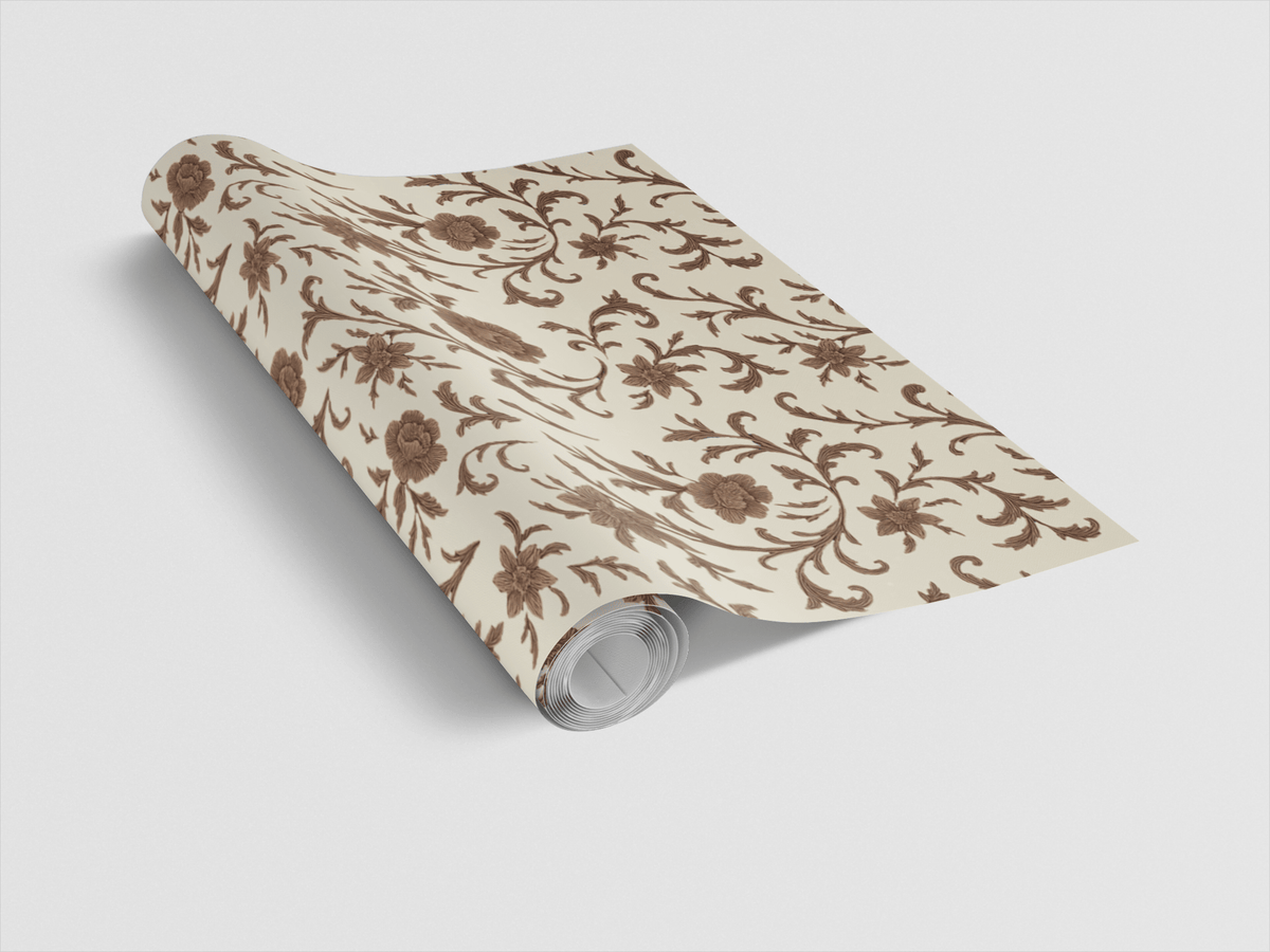 Baroque Brûlée Wrapping Paper