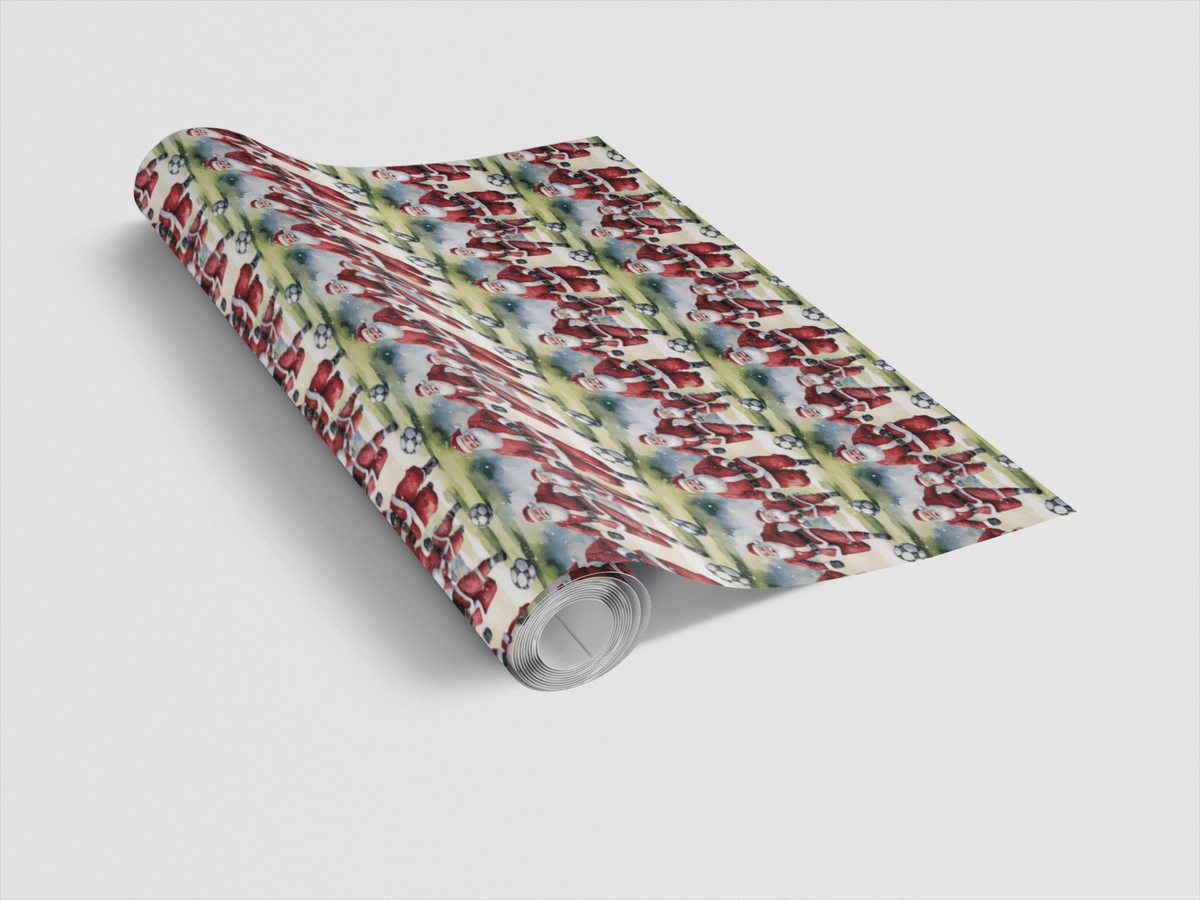 Santa Strikes Again! Wrapping Paper