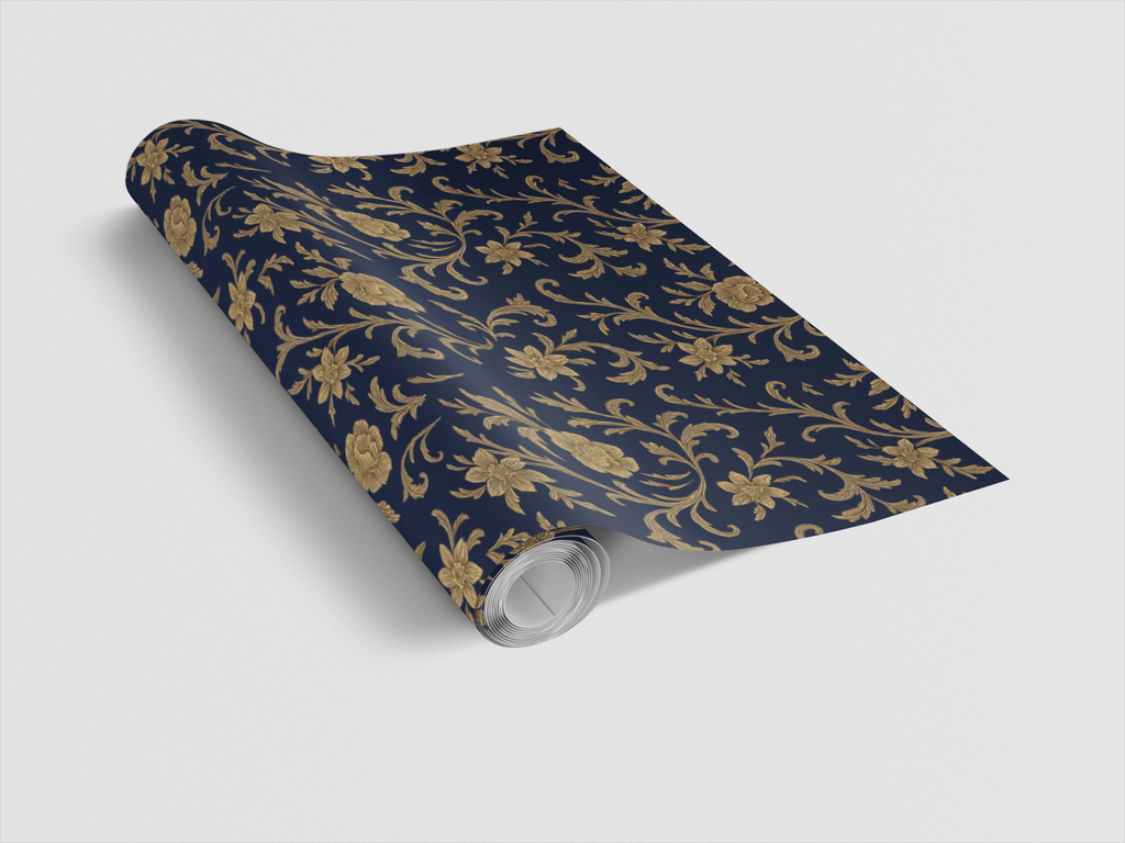 Gilded Baroque Wrapping Paper