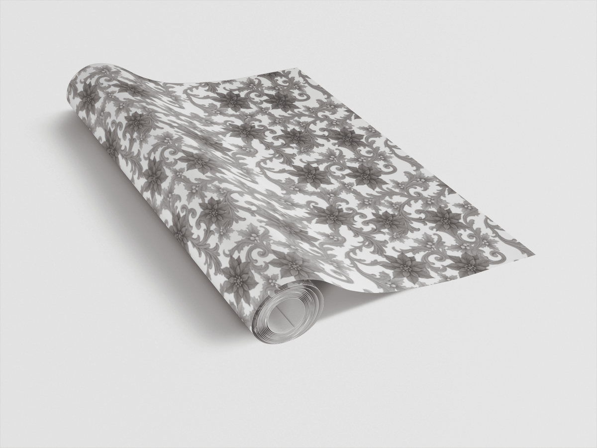 Baroque Tinsel Wrapping Paper