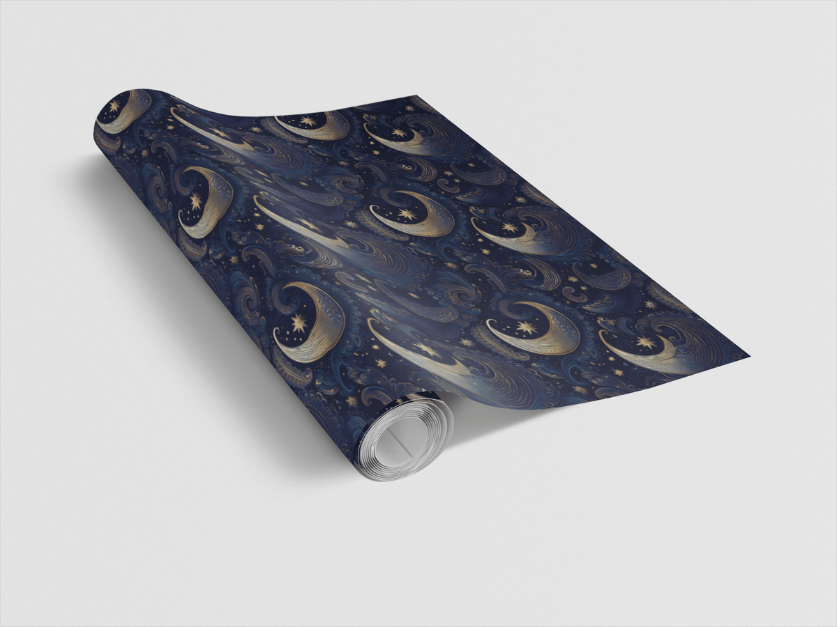 Baroque Constellations Wrapping Paper
