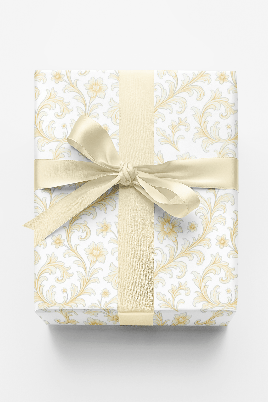Champagne Baroque Wrapping Paper