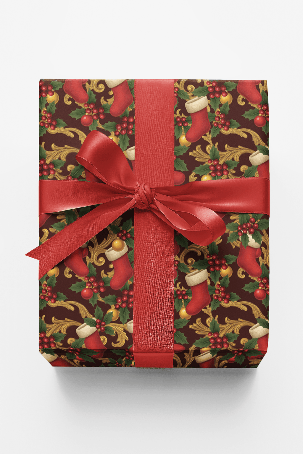 Baroque Trimmings Wrapping Paper