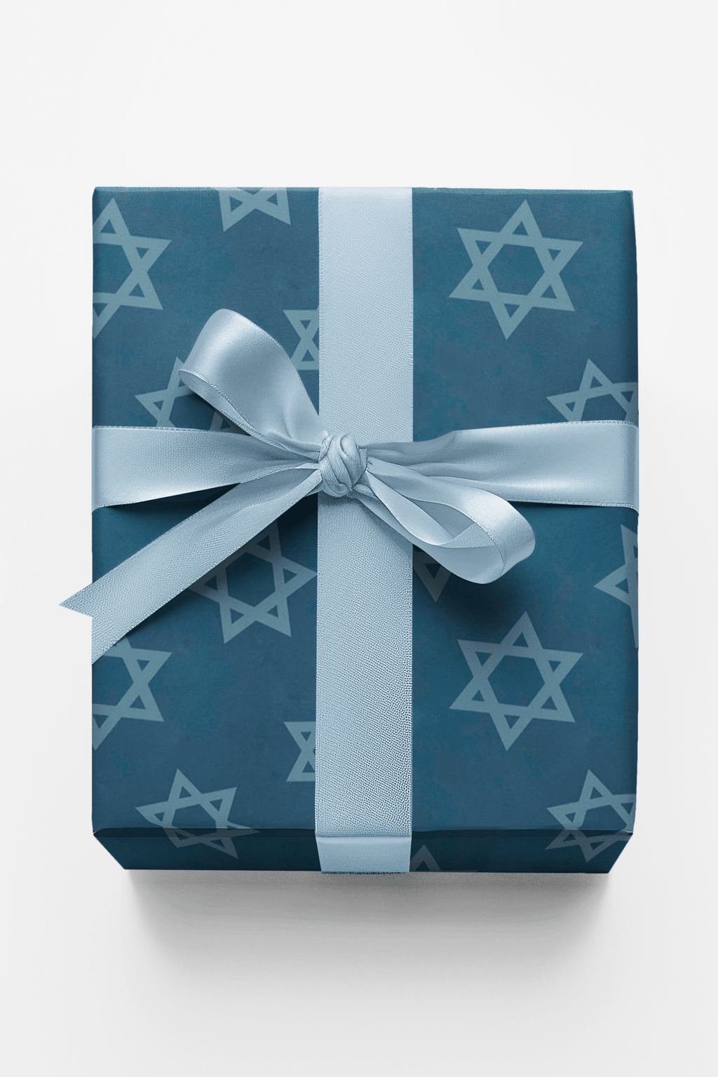 Shining Stars of David Wrapping Paper