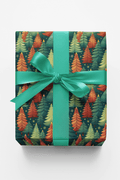 Cozy Forest Christmas Wrapping Paper