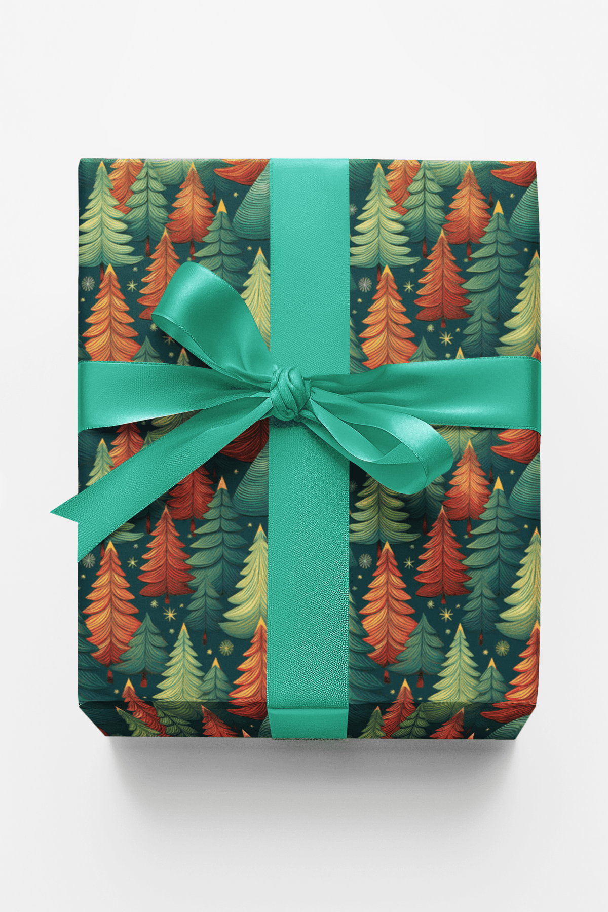 Cozy Forest Christmas Wrapping Paper