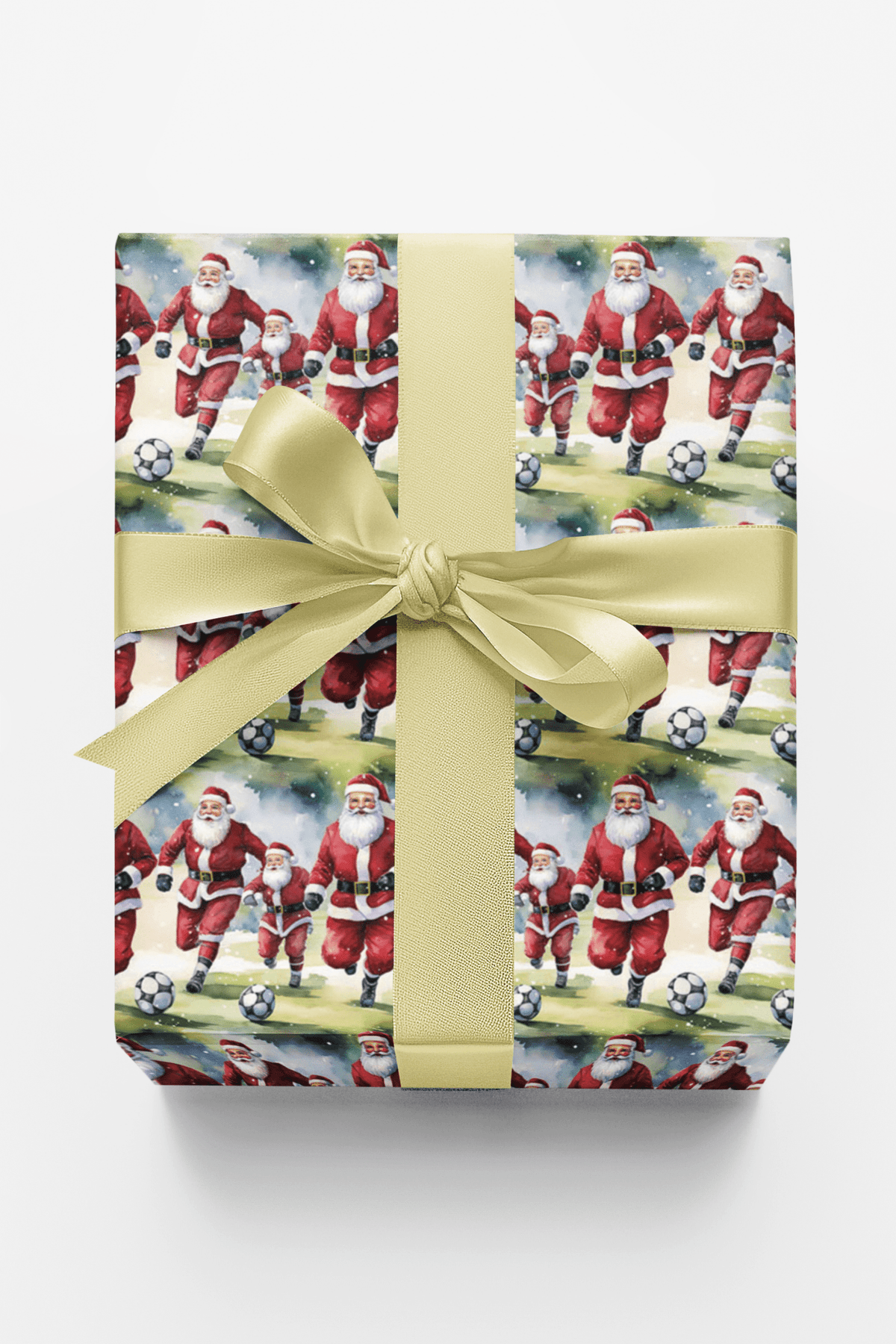 Santa Strikes Again! Wrapping Paper