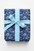 Baroque Bleu Wrapping Paper