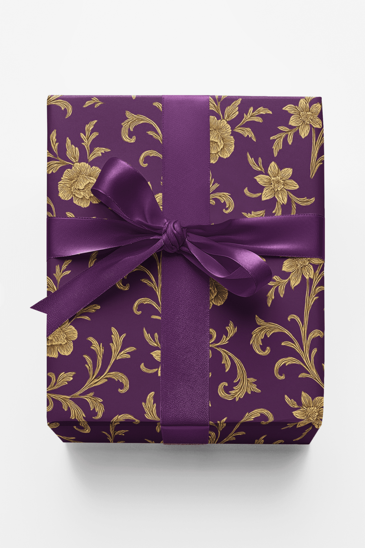 Baroque Amaranth Wrapping Paper