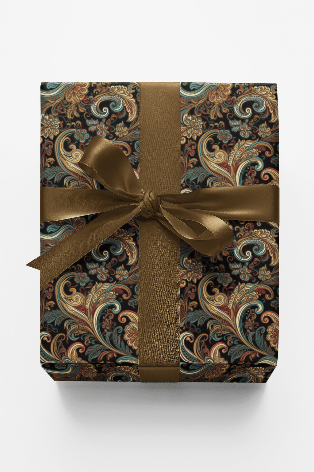 Midnight Baroque Wrapping Paper