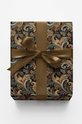 Midnight Baroque Wrapping Paper