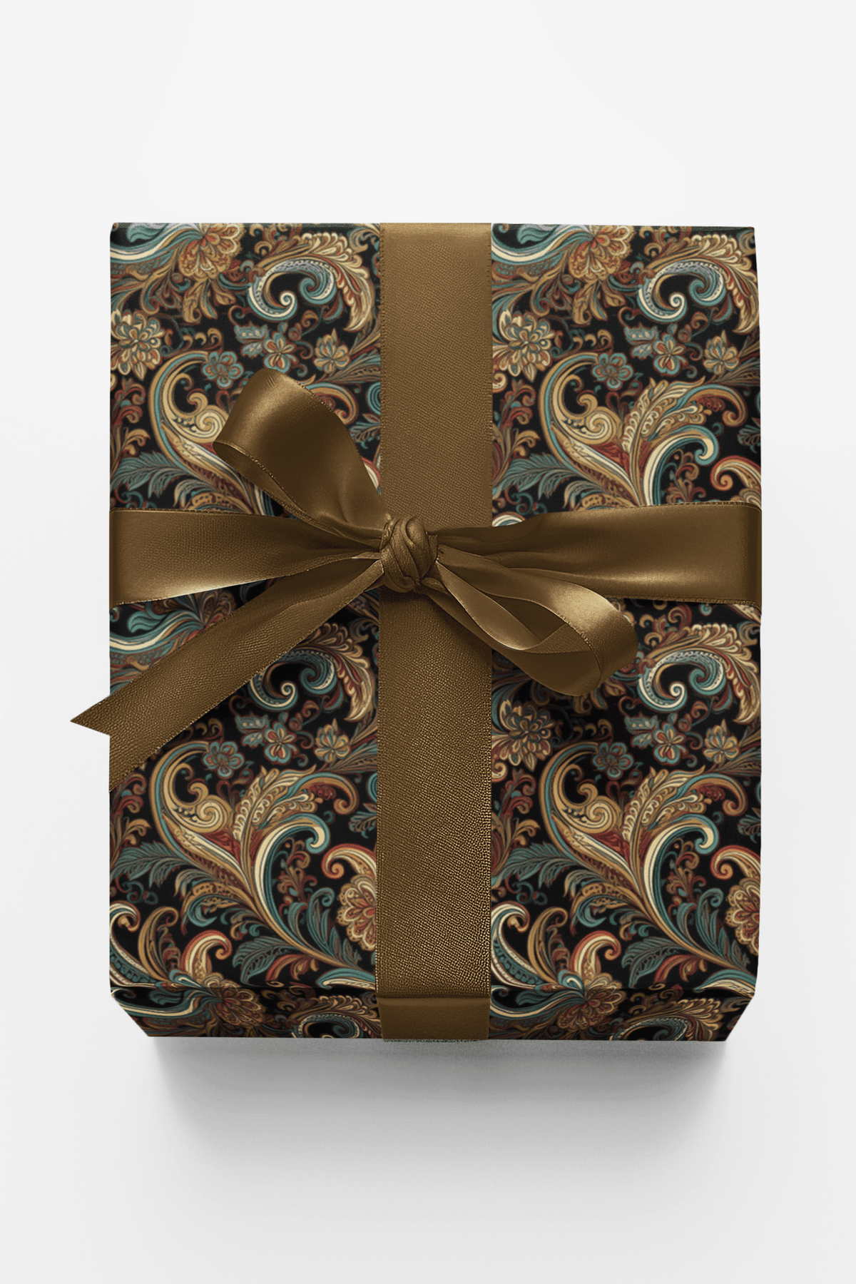 Midnight Baroque Wrapping Paper