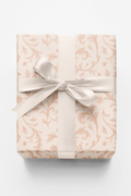 Peach Baroque Wrapping Paper