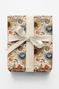 Rustic Prairie Blooms Wrapping Paper