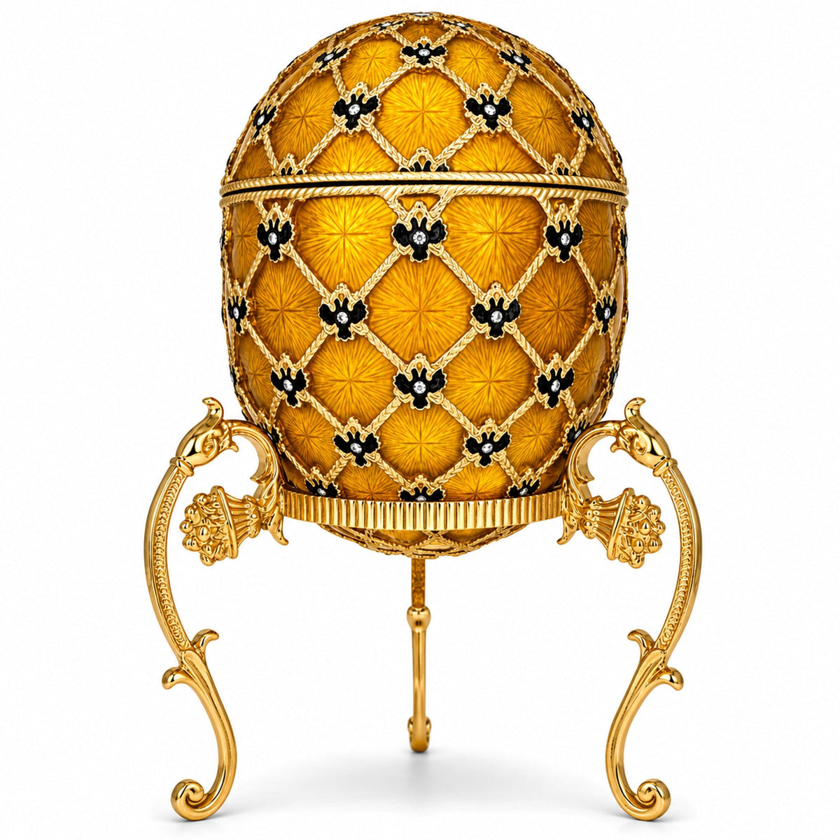 1897 Imperial Coronation Royal Egg 7 Inches