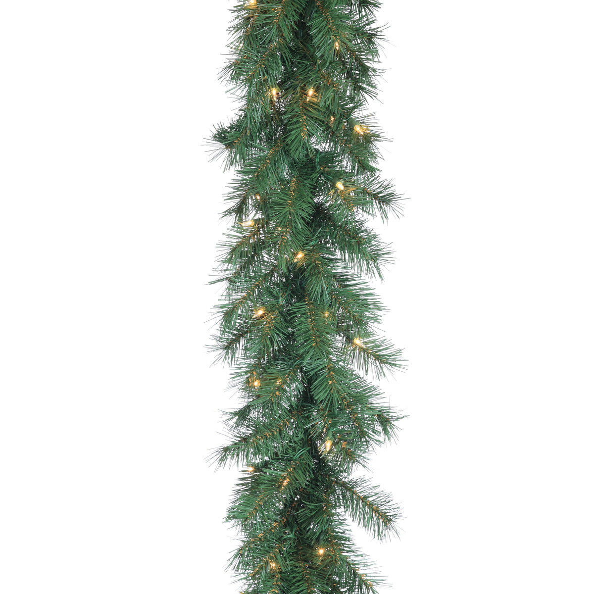 9'x10" Aspen Spruce Garland - Clear Lights