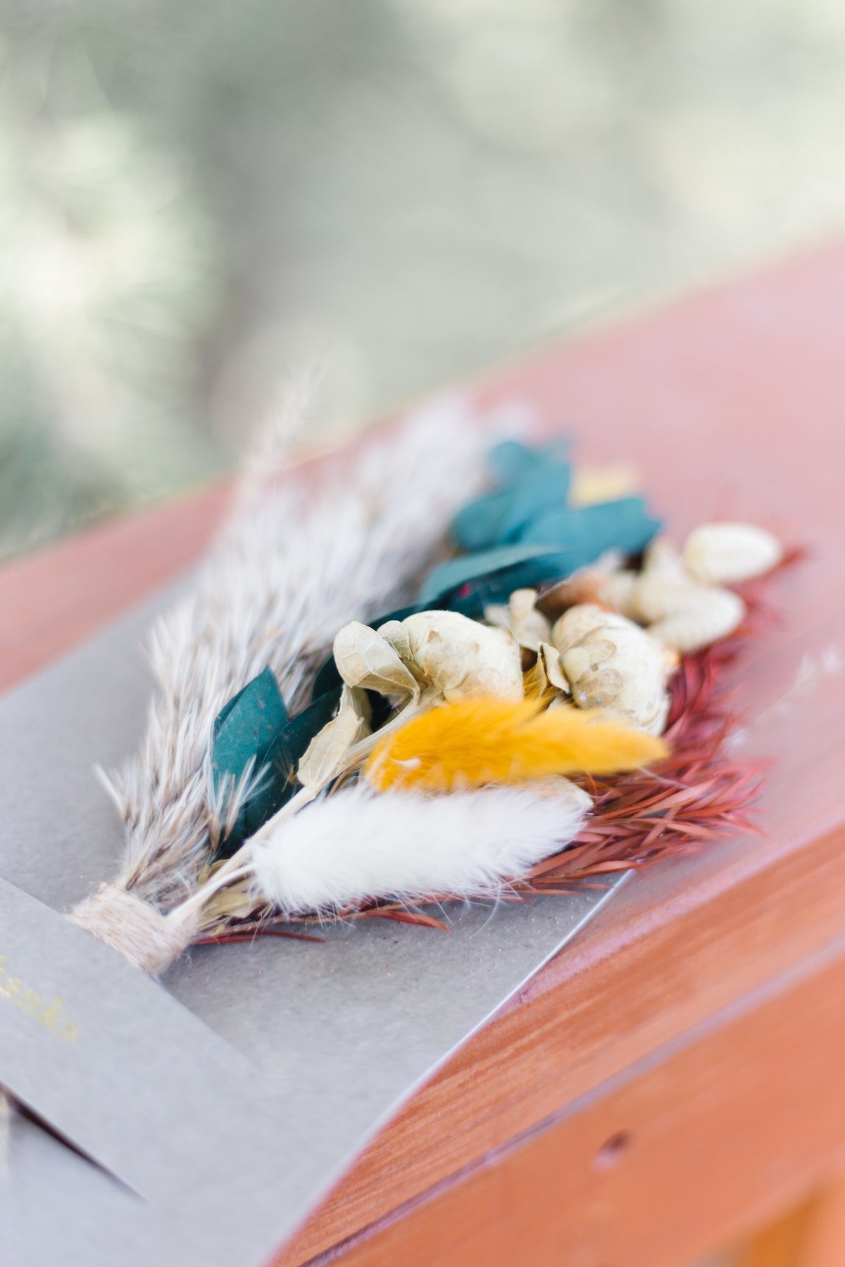 Happy Birthday Mini Bouquet Card | Dried Flower Greeting