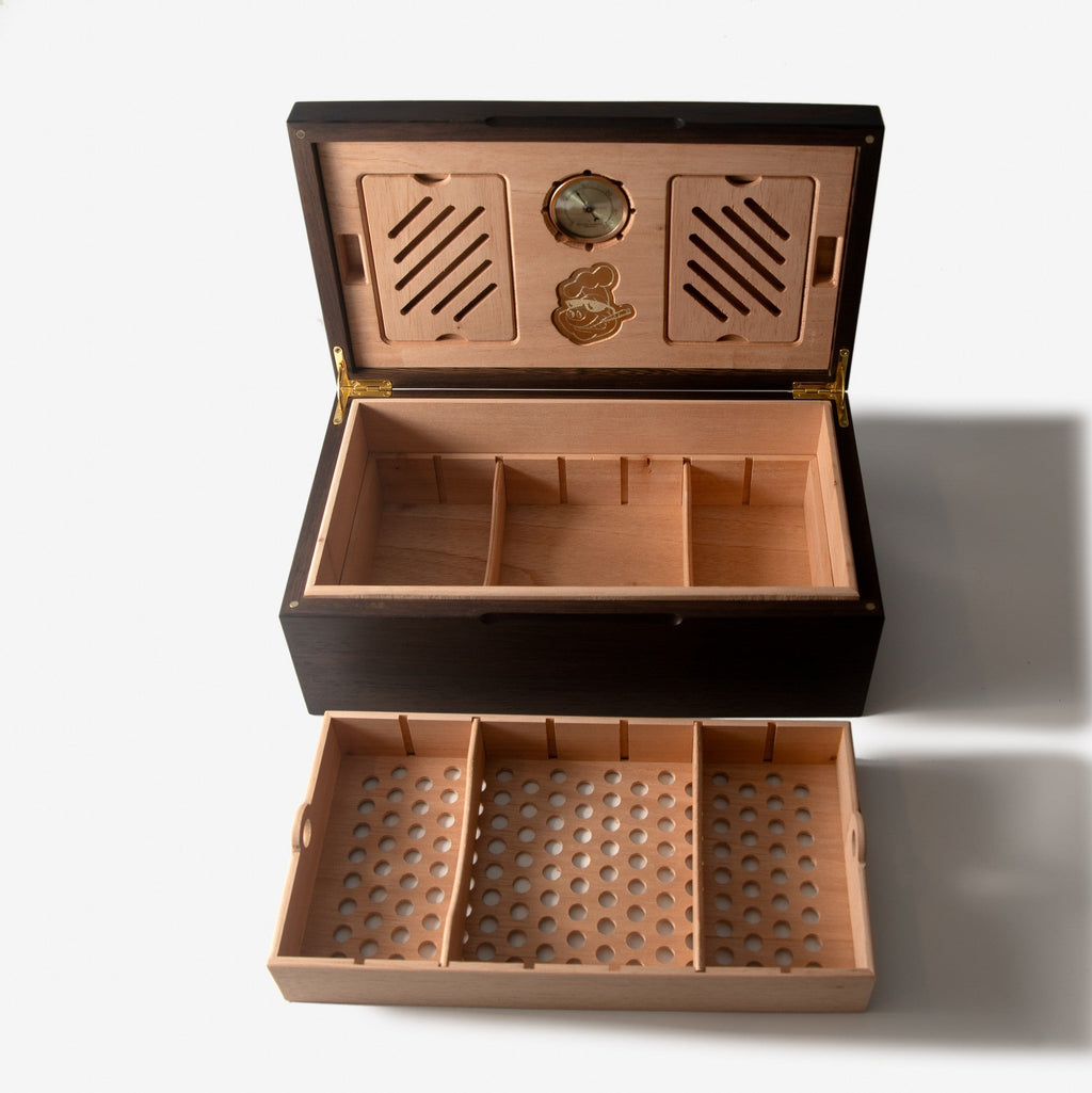 The Wenge Humidor | African Hardwood & Spanish Cedar