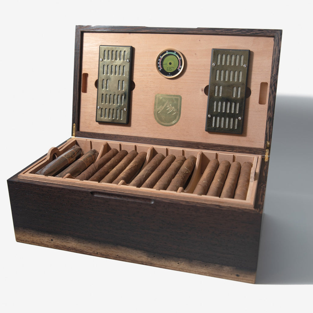 The Wenge Humidor | African Hardwood & Spanish Cedar