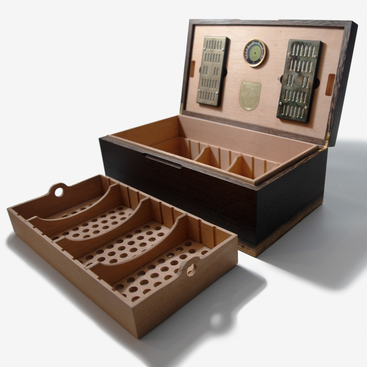 The Wenge Humidor | African Hardwood & Spanish Cedar