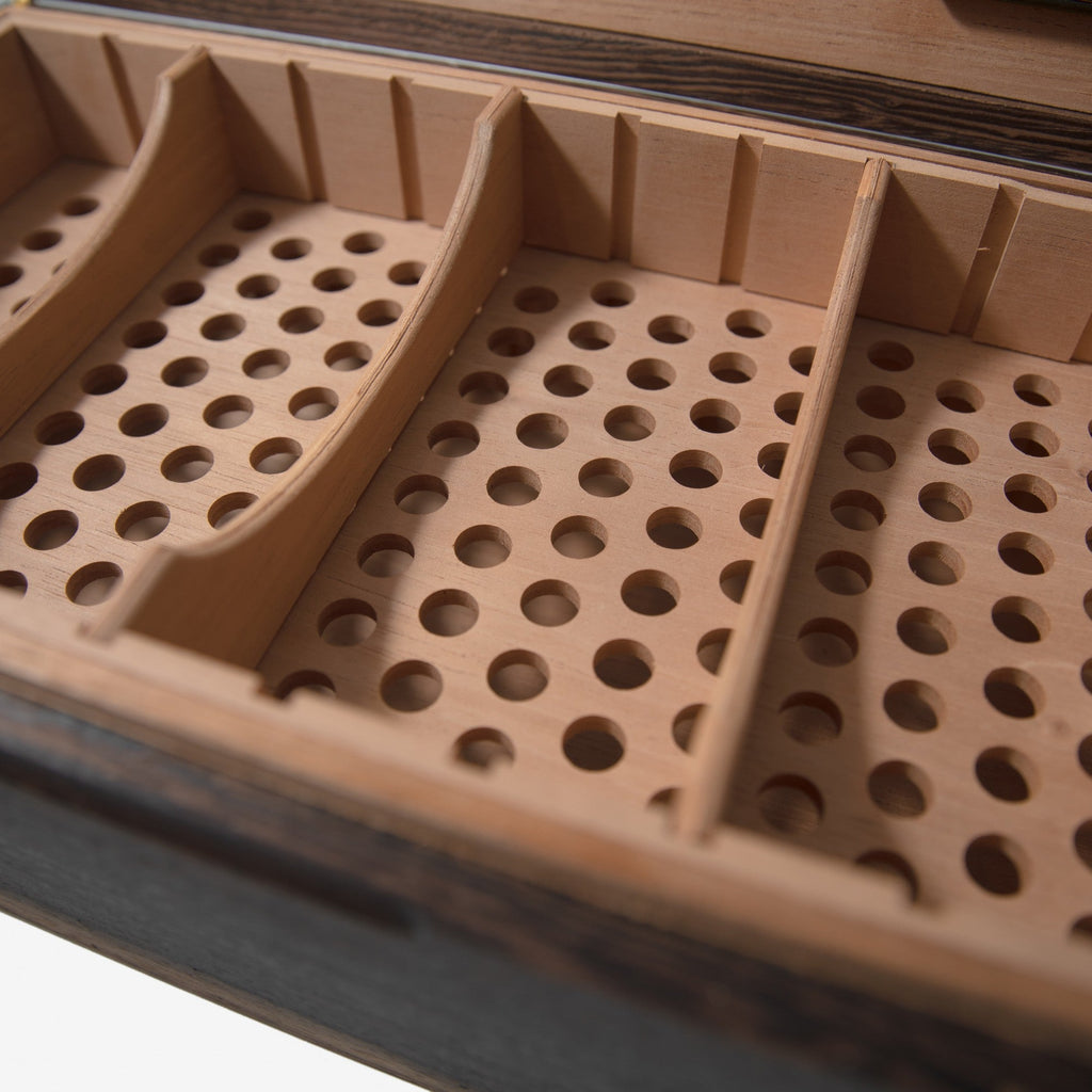The Wenge Humidor | African Hardwood & Spanish Cedar