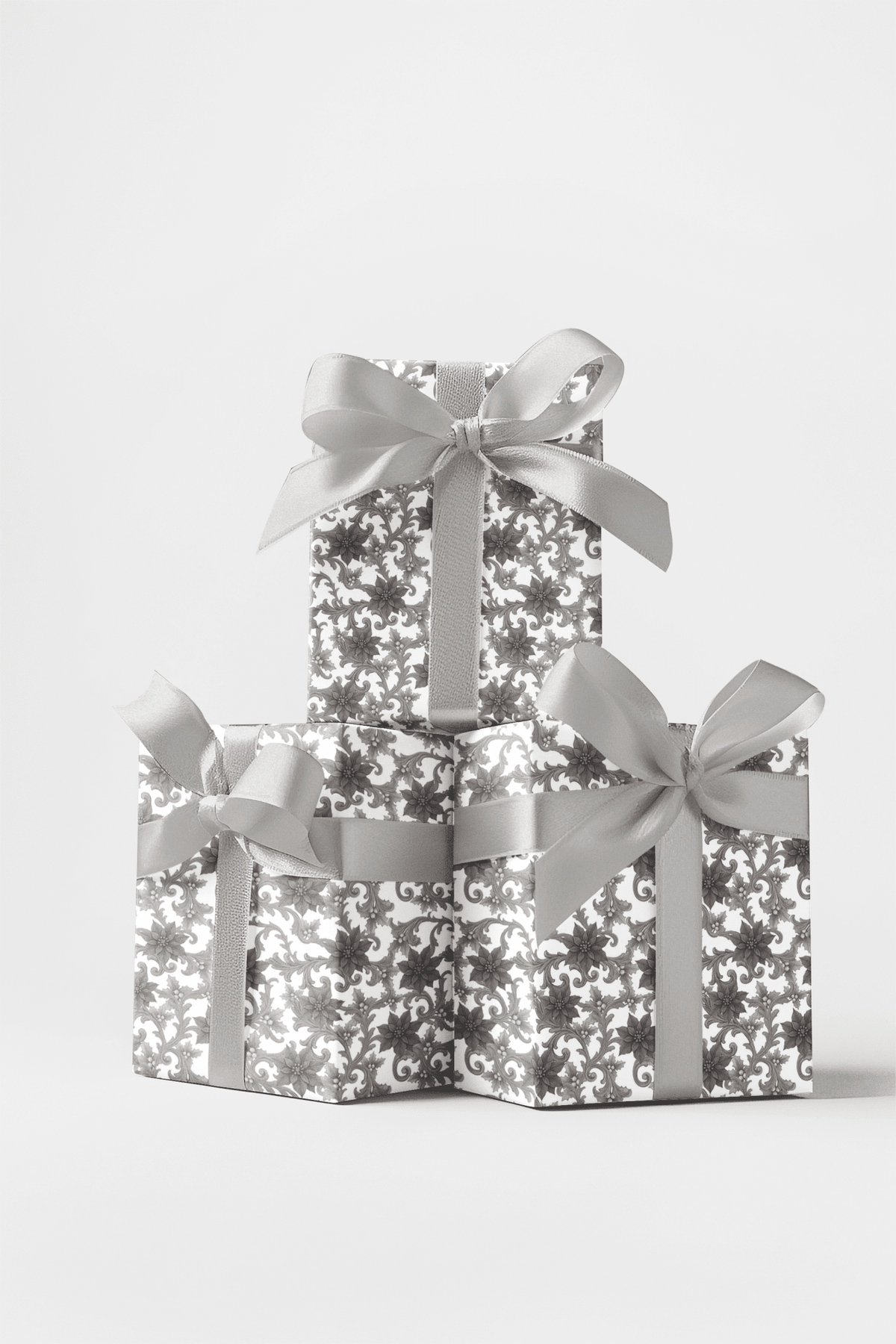 Baroque Tinsel Wrapping Paper