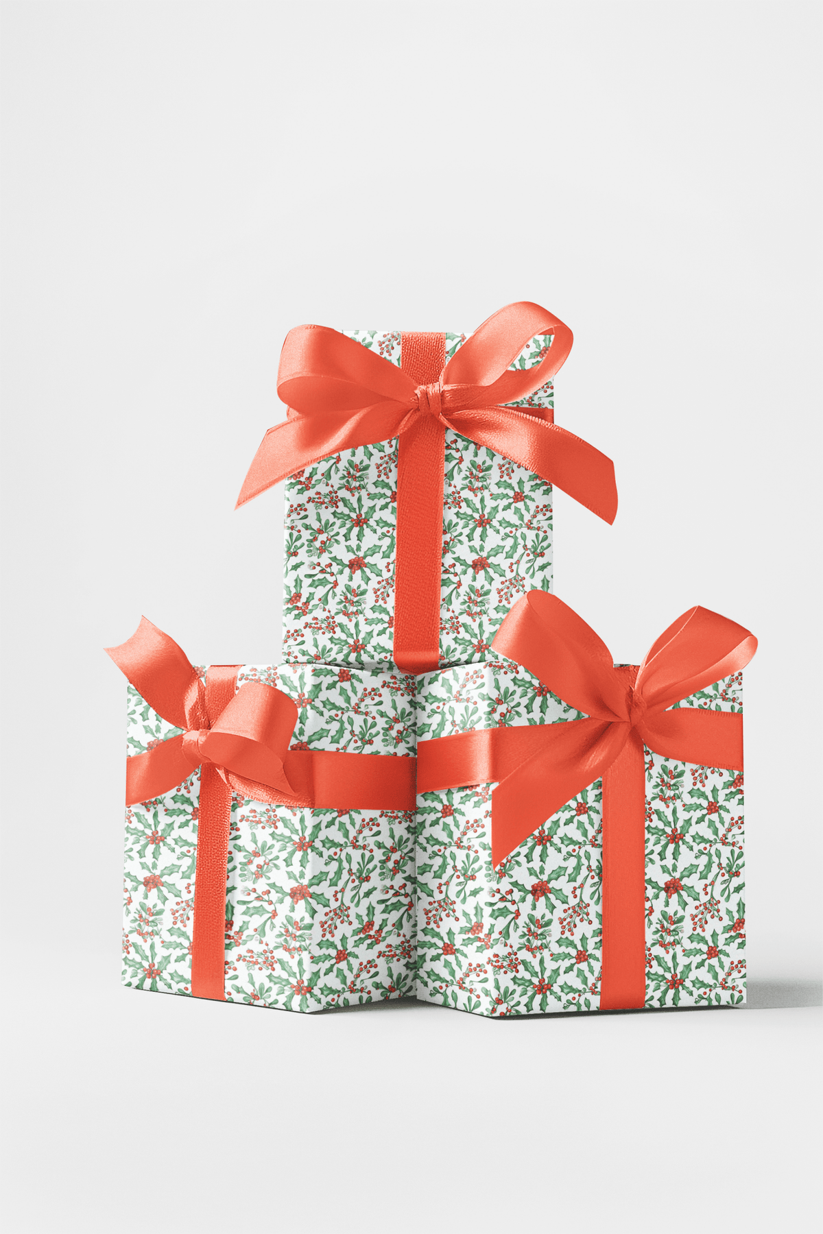 Christmas Mistletoe Wrapping Paper