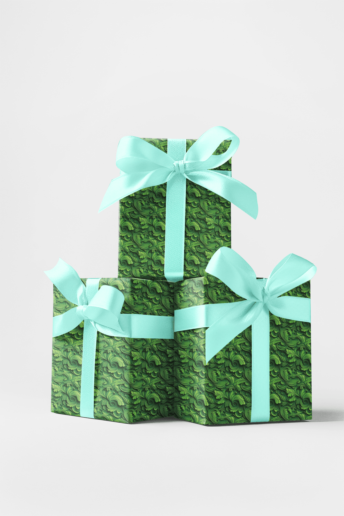 Verdant Baroque Wrapping Paper