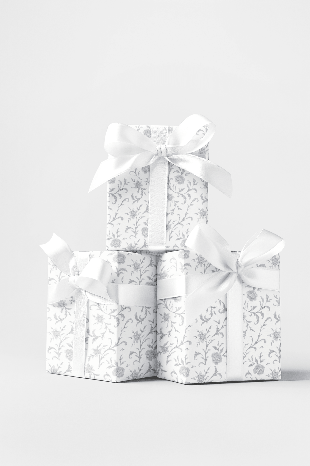 Baroque Blanche Wrapping Paper