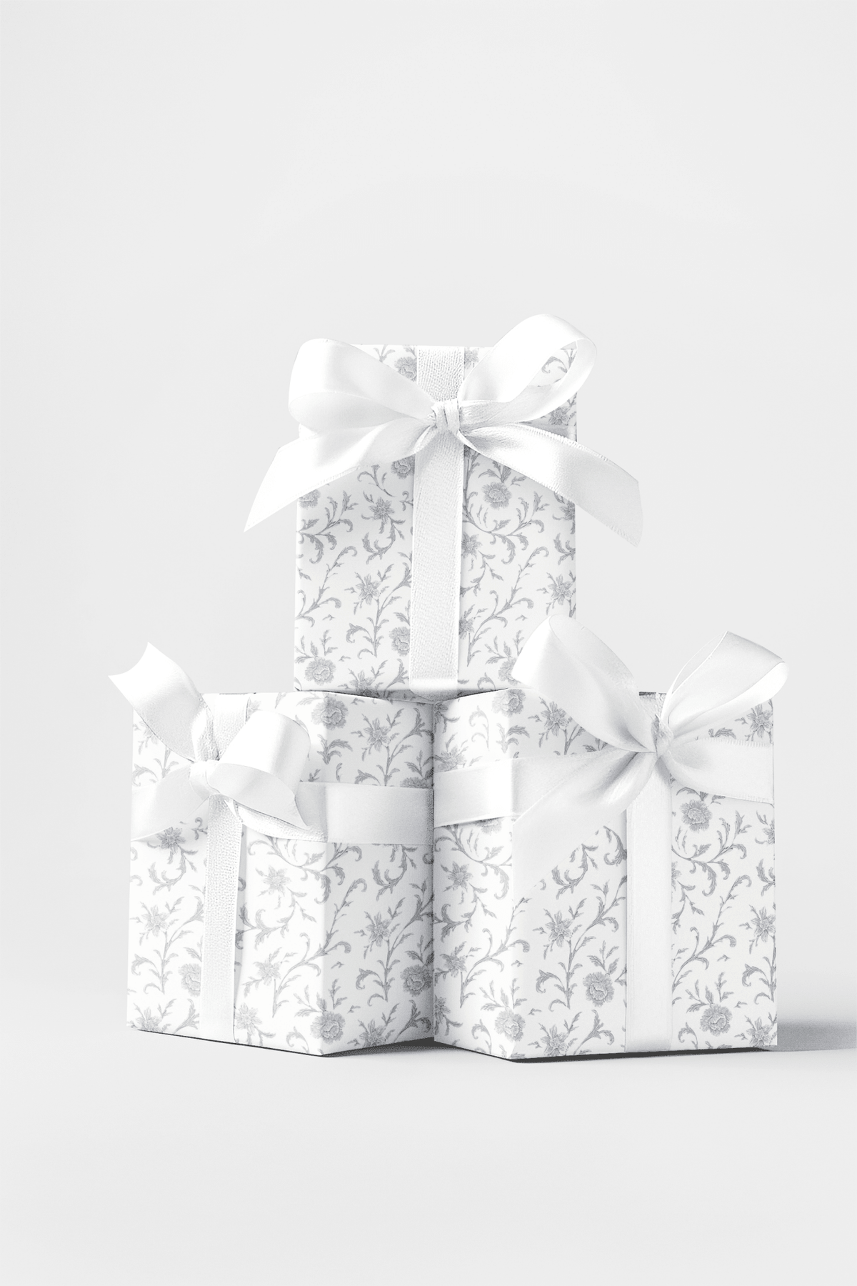 Baroque Blanche Wrapping Paper