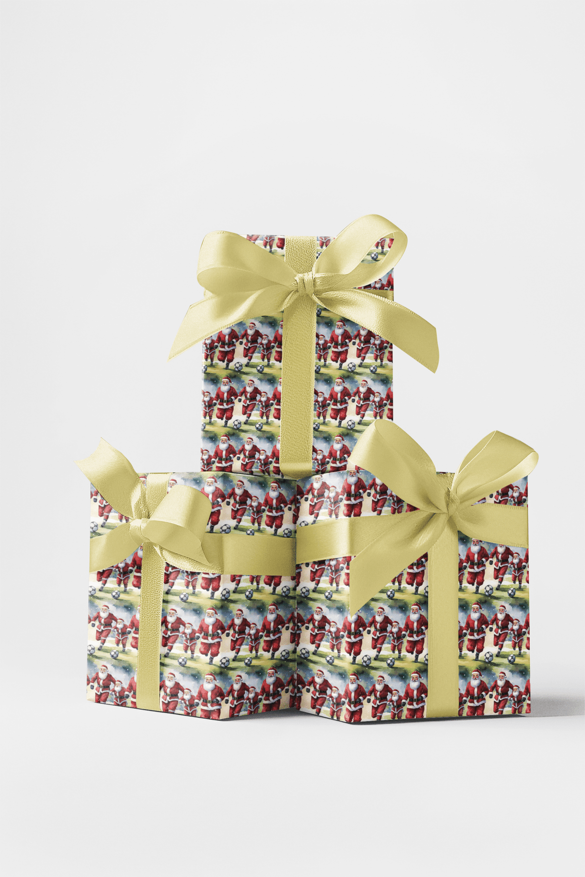 Santa Strikes Again! Wrapping Paper