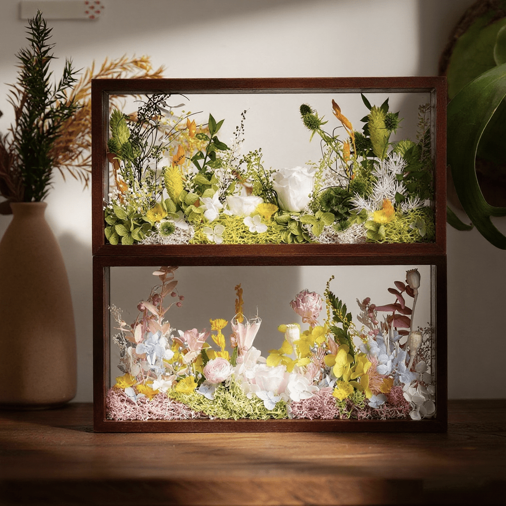 The Micro Garden | Preserved Flower Landscape